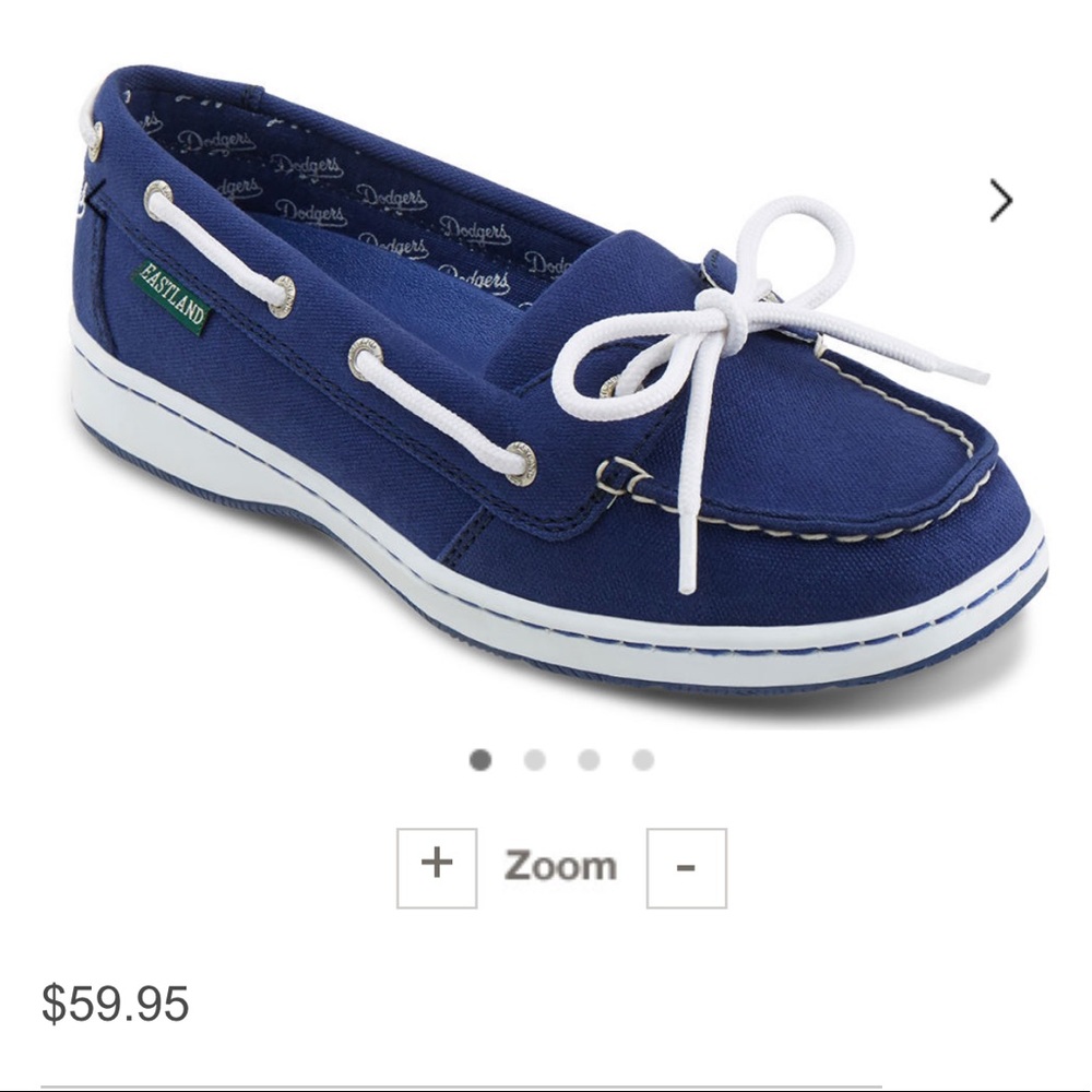 New never worn LA Dodgers loafers